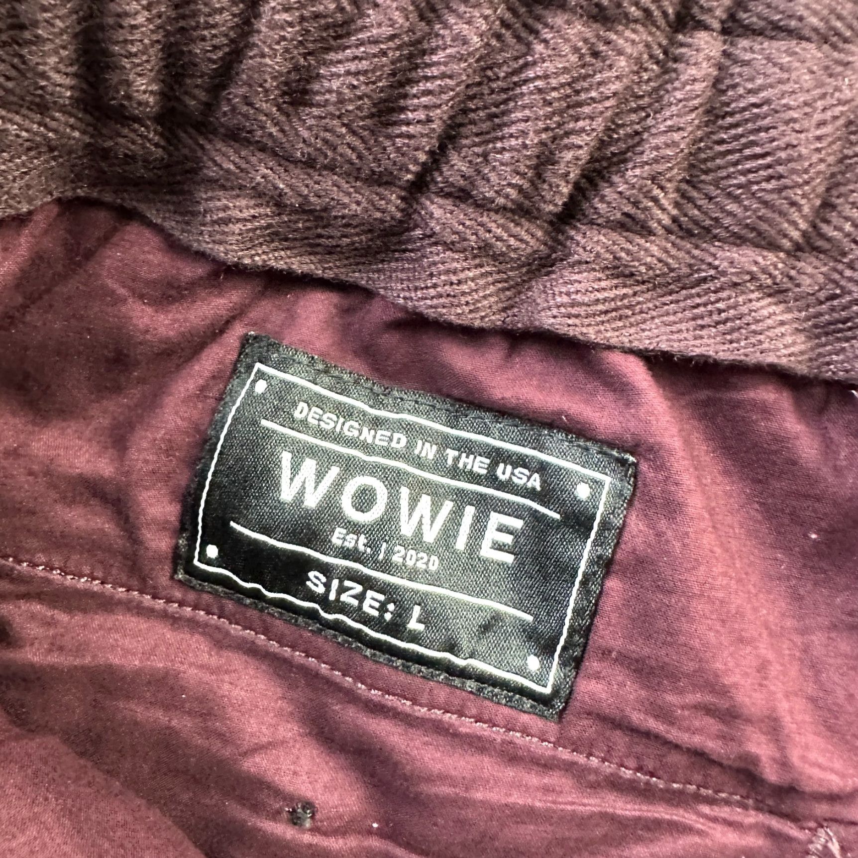 Vintage Wowie Hoth Jogger Pants Mens Large Red Aztec Outdoors Size US 33 - 6 Thumbnail