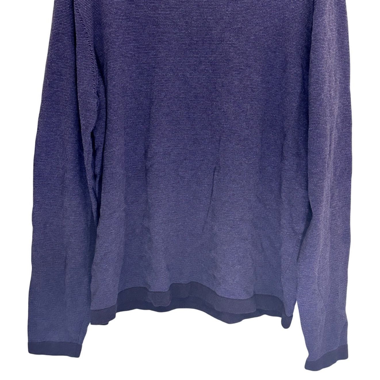 Other Westzeroone Men's Purple Long Sleeve Crew Neck Sweater XL Size US XL / EU 56 / 4 - 3 Thumbnail