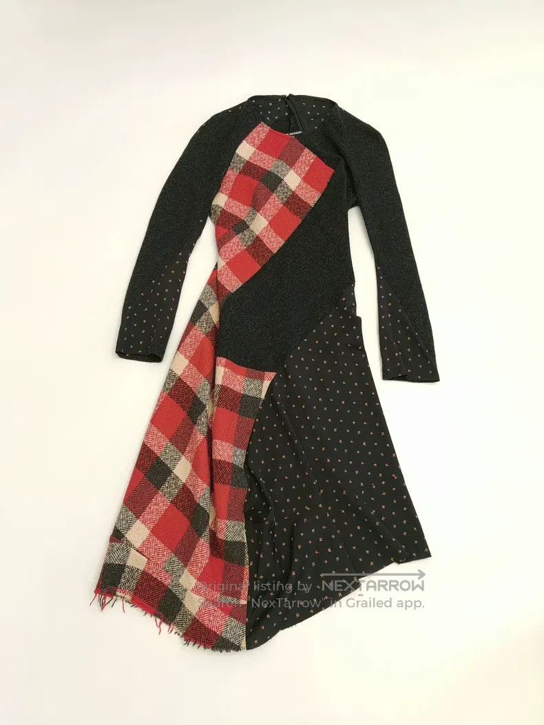 Comme des Garcons Comme Des Garcons Mixed material patchwork dress Size XS / US 0-2 / IT 36-38 - 2 Thumbnail