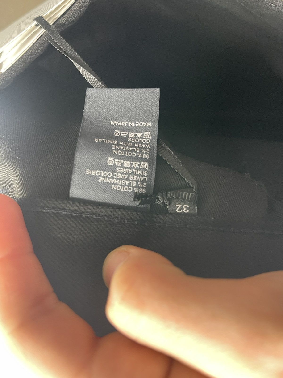 Celine Celine Black Denim Jeans Size 32" / US 10 / IT 46 - 7 Thumbnail