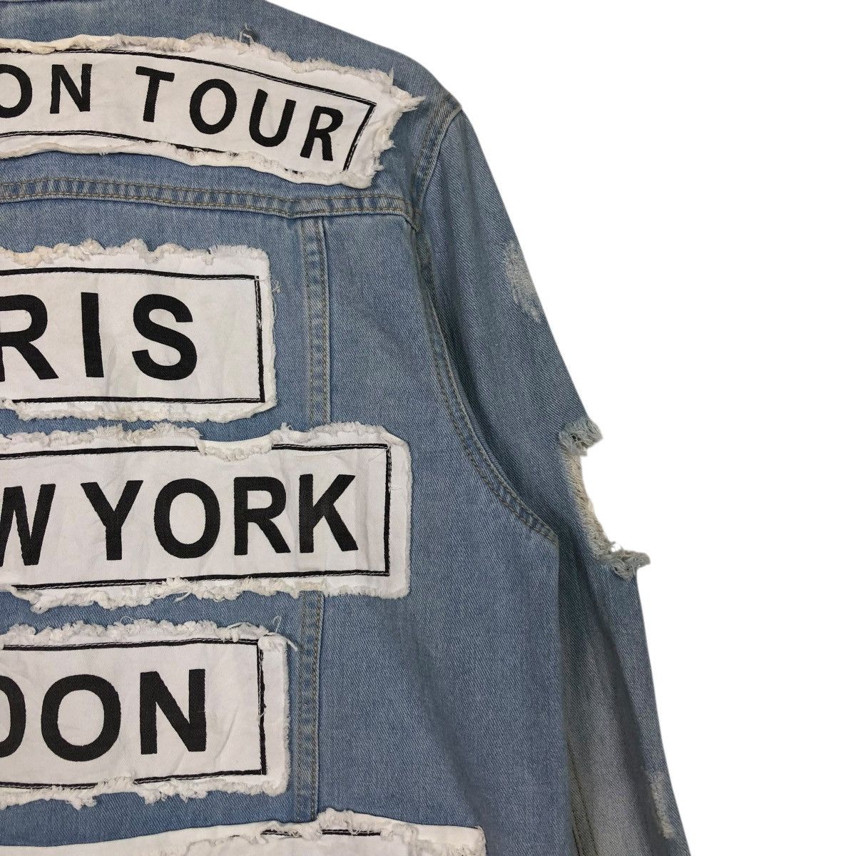 Vintage 🔥VINTAGE DENIM SHIRT JACKET BIKER PUNK DESIGN BAZI USA Size US M / EU 48-50 / 2 - 15 Thumbnail