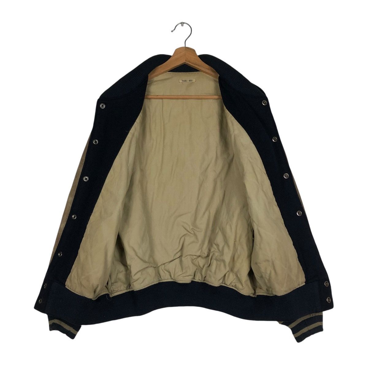 Japanese Brand 🔥VINTAGE JUMPER VARSITY LEATHER JACKET PAROLE MODE BIG LOGO Size US M / EU 48-50 / 2 - 15 Thumbnail