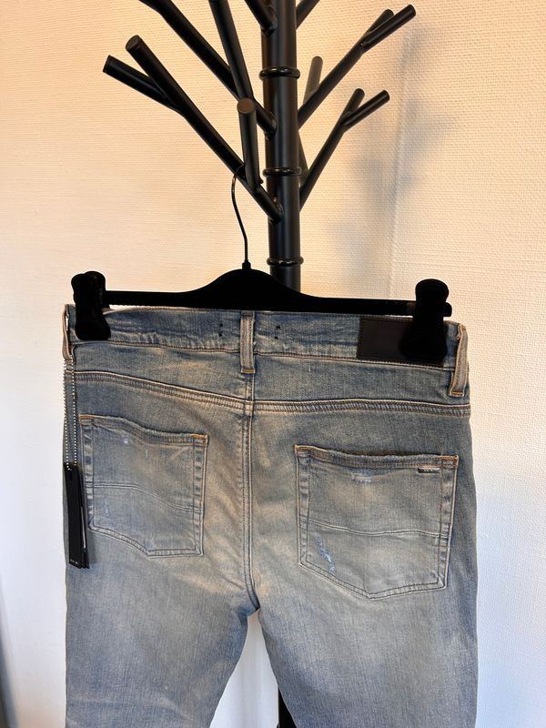 Amiri Amiri MX2 Clay Indigo Denim Jeans Size US 33 - 10 Thumbnail