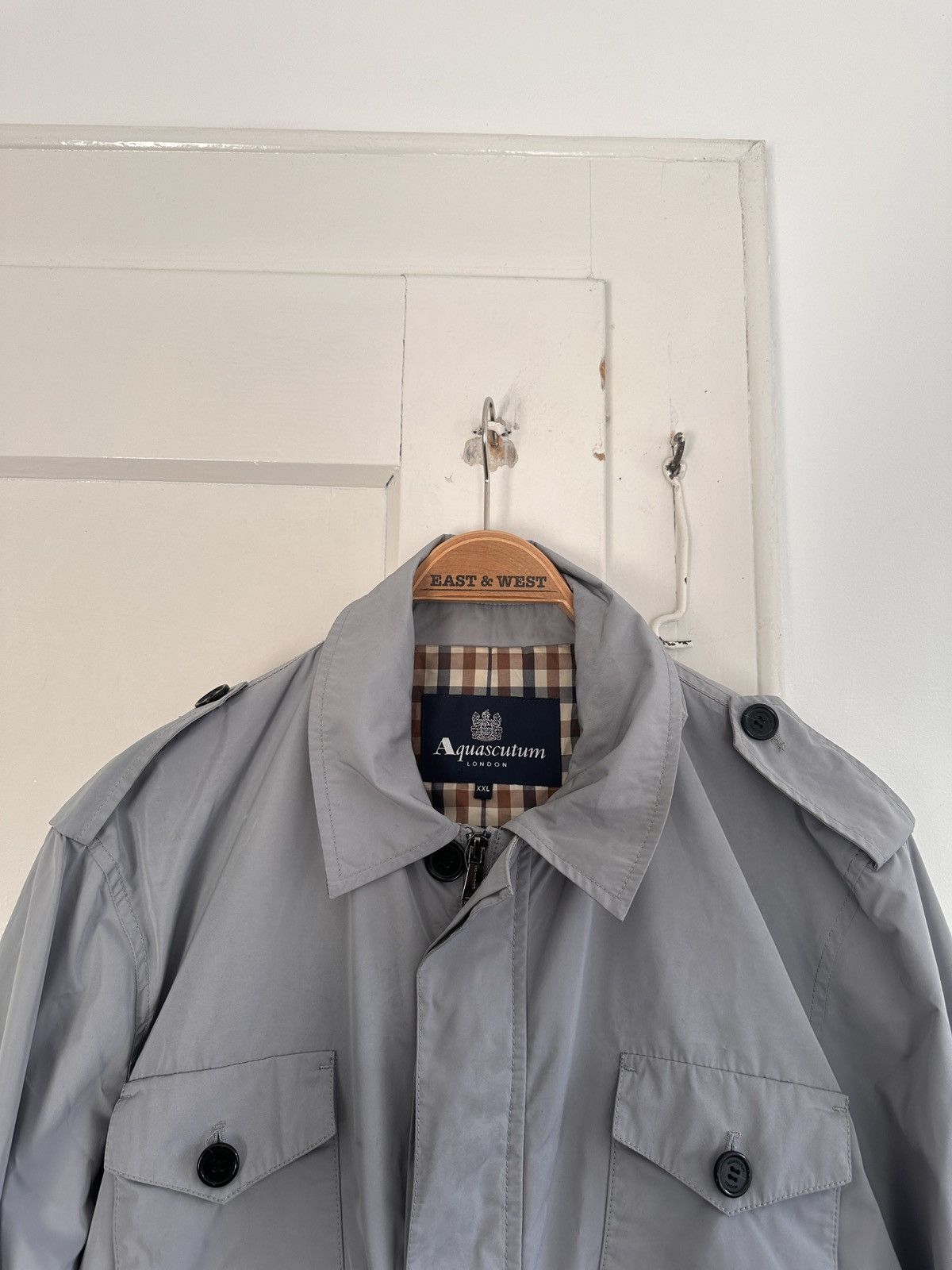 Aquascutum Aquascutum x jacket x utility x football x streetwear Size US XXL / EU 58 / 5 - 2 Thumbnail