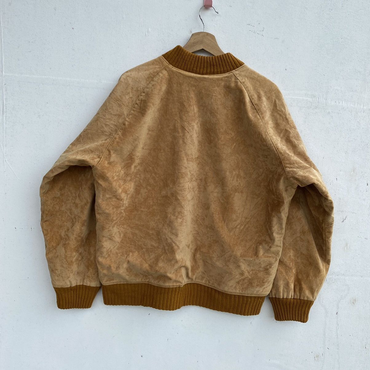 Japanese Brand × Vintage Vintage Japanese Brand Fur Skin Bomber jacket Size US L / EU 52-54 / 3 - 3 Thumbnail