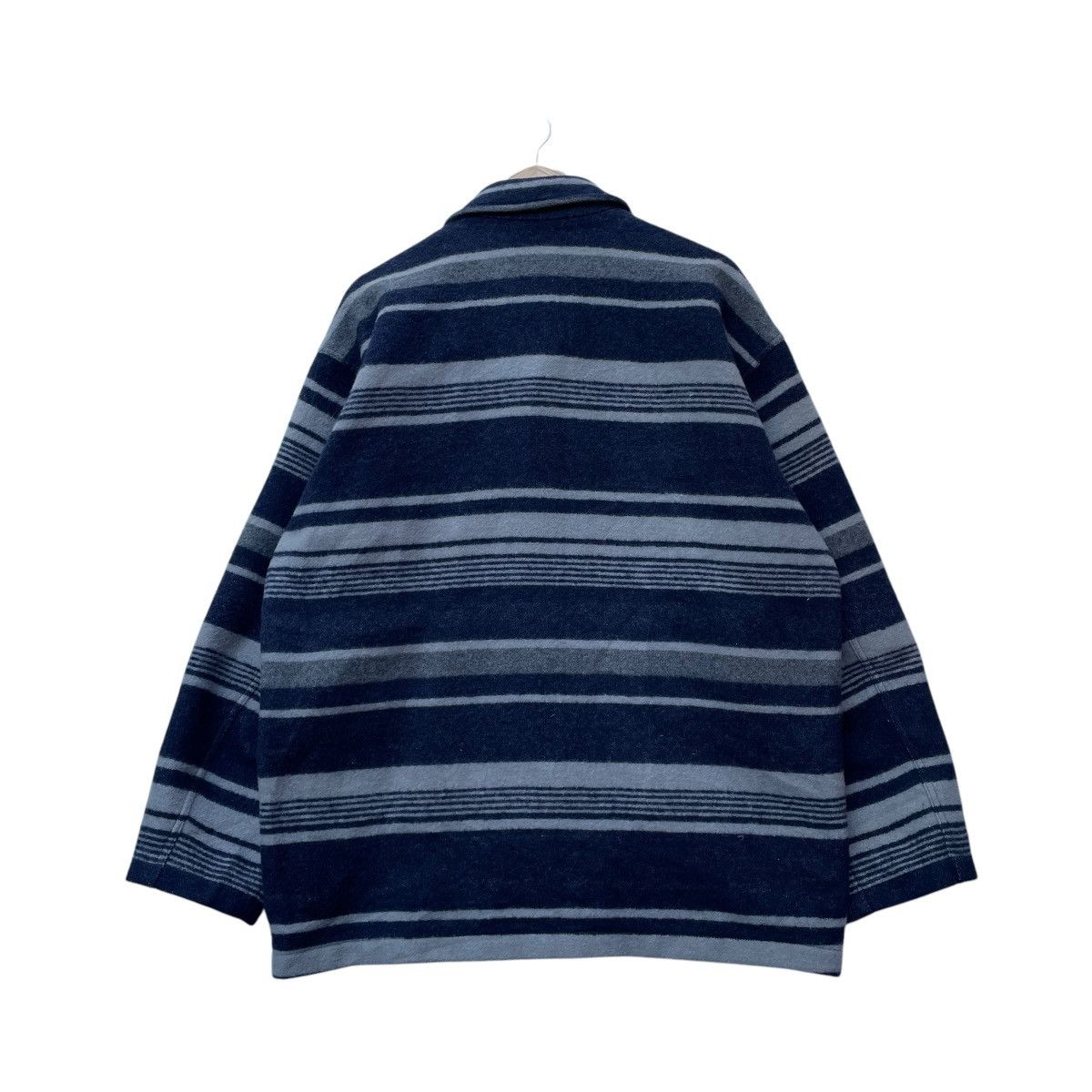 Native × Vintage 💥 Vintage Japanese Brand Astray Native Stripe Dual Pocket Size US L / EU 52-54 / 3 - 2 Thumbnail