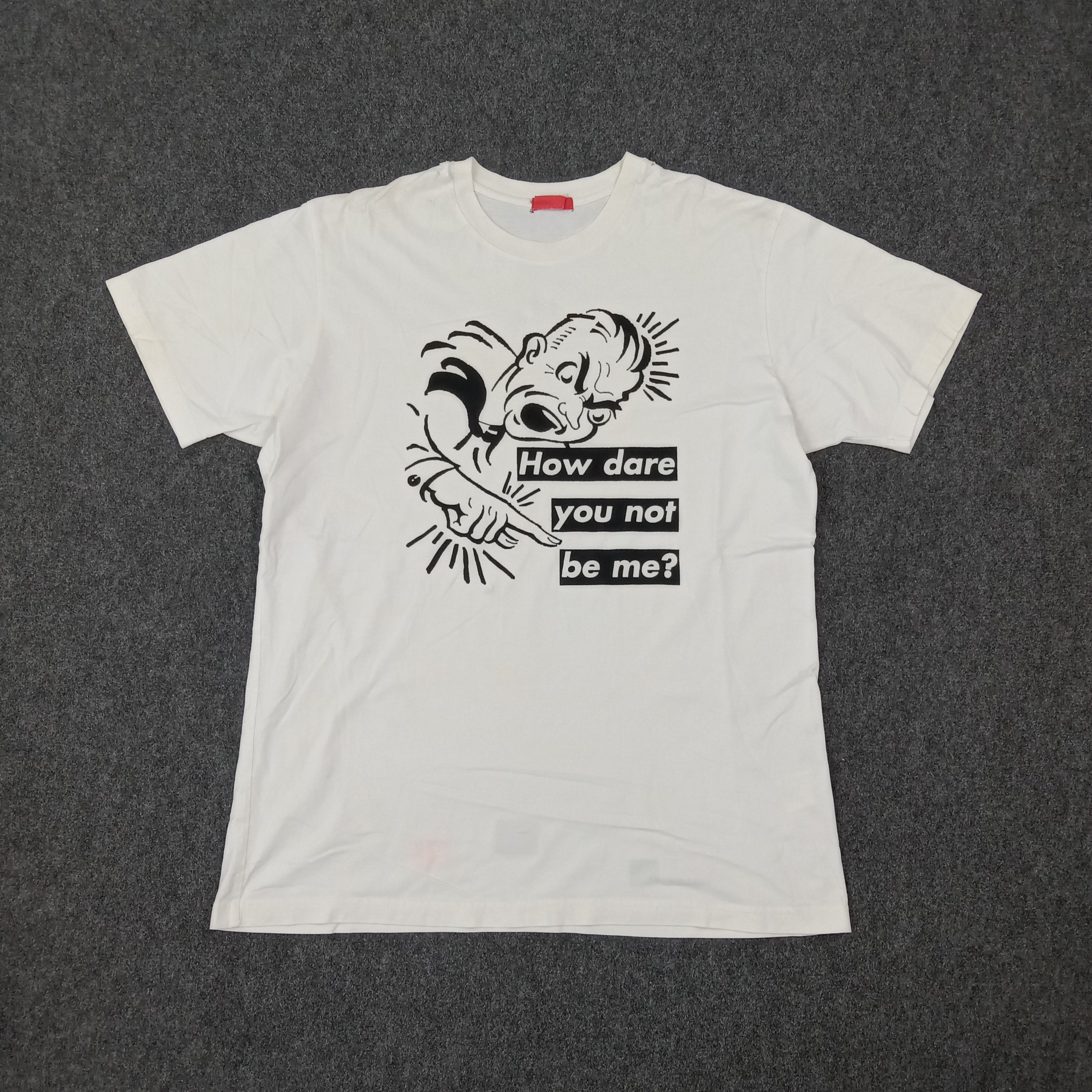 Barbara Kruger Barbara Kruger Japanese Streetwear Tshirt C267N17 Size US XL / EU 56 / 4 - 1 Thumbnail