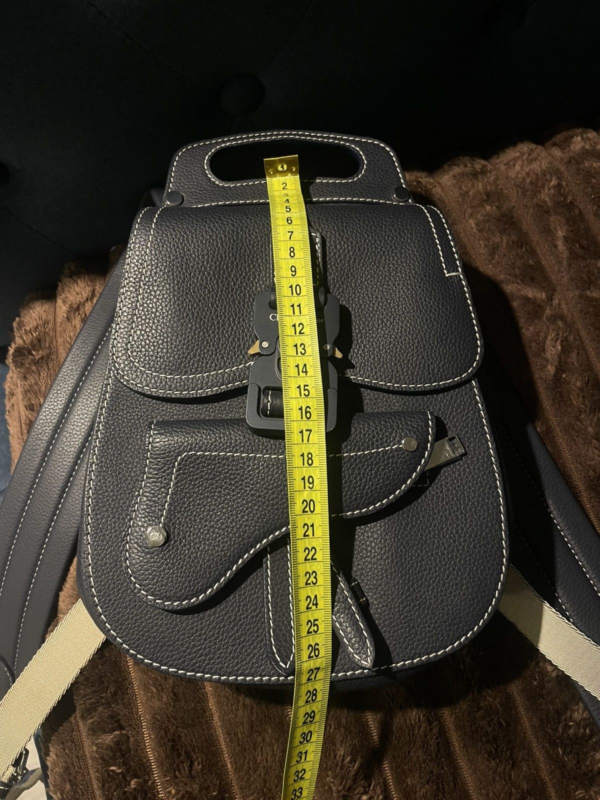 Dior Dior Gallop Backpack Dark Blue Size ONE SIZE - 23 Thumbnail