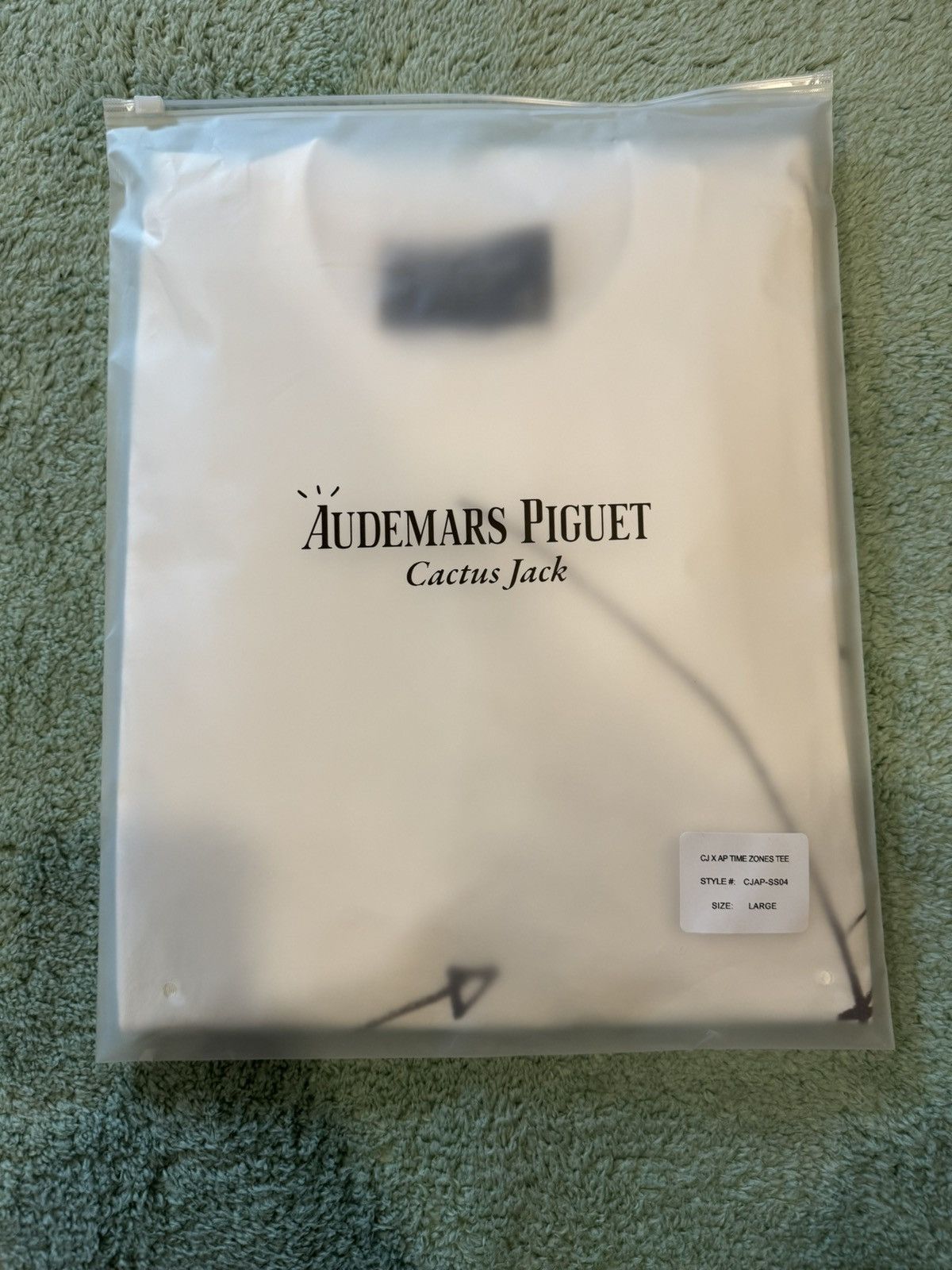 Audemars Piguet × Travis Scott Travis Scott x Audemars Piguet Time Zones Tee White Size US L / EU 52-54 / 3 - 3 Thumbnail