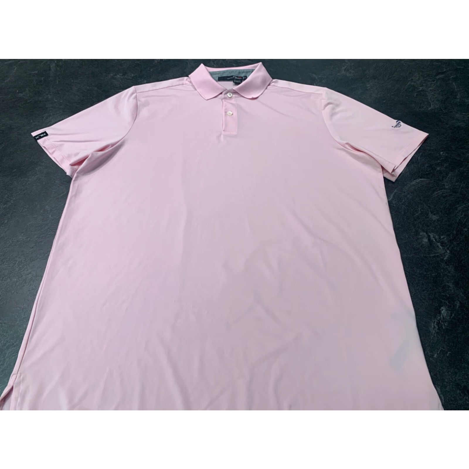 Ralph Lauren Ralph Lauren Polo Golf Shirt Mens Large Light Pink Short Sleeve Striped Size US L / EU 52-54 / 3 - 2 Thumbnail