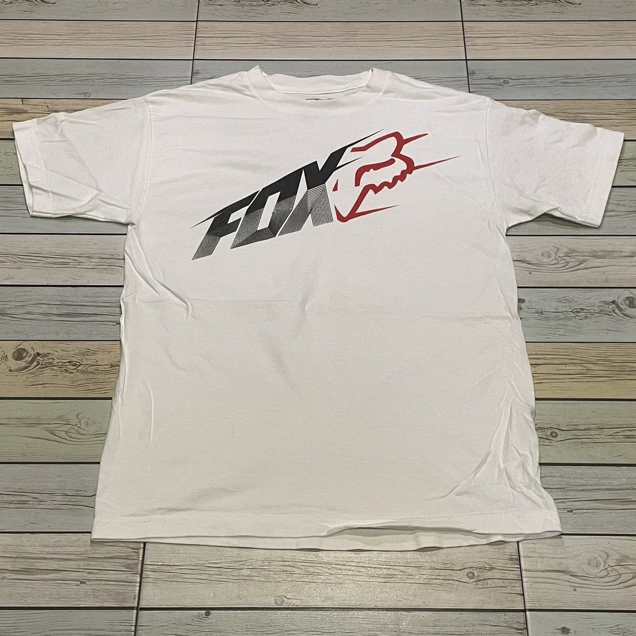 Affliction × Fox Racing × Southpole Rare Fox Racing Wings Cross Tee Y2K Affliction Style Size US M / EU 48-50 / 2 - 1 Thumbnail