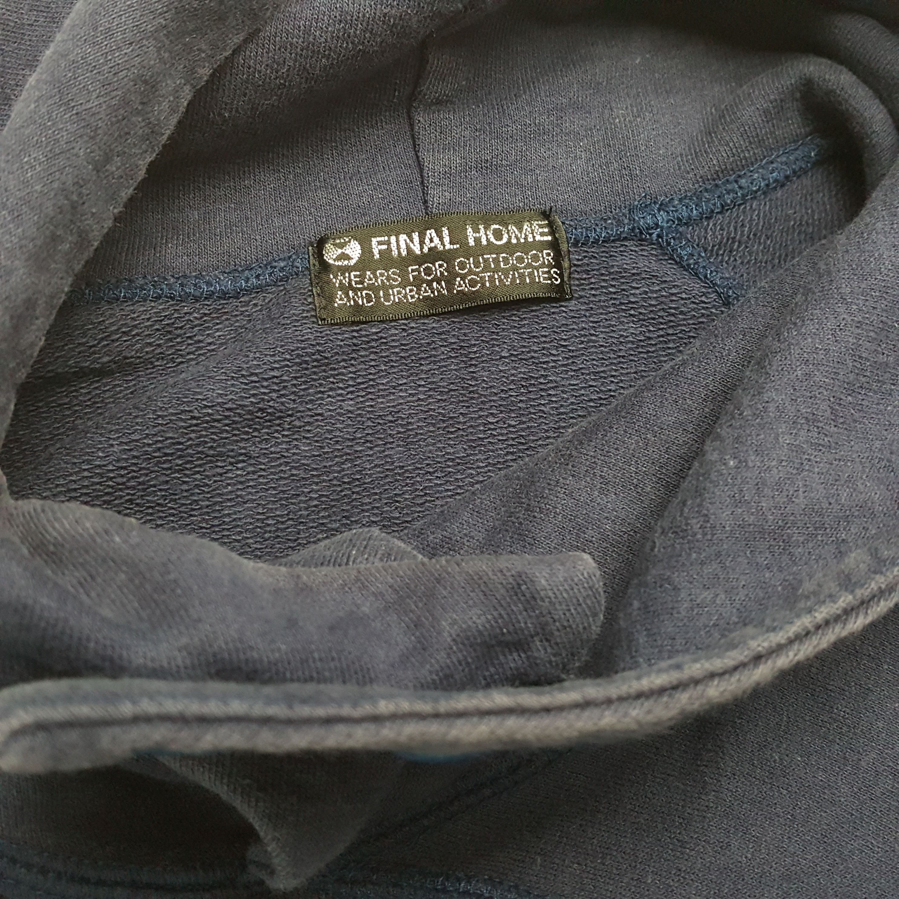 Final Home × Issey Miyake Vintage FINAL HOME by ISSEY MIYAKE SKULLS Custom Hoodies Size US S / EU 44-46 / 1 - 10 Thumbnail
