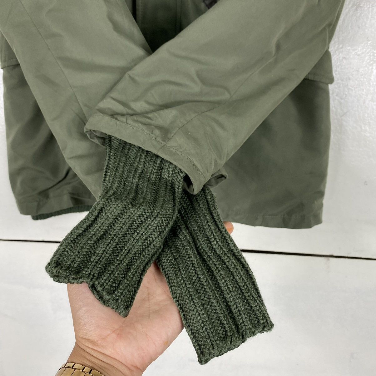 Japanese Brand SLY MILITARY ORIGINAL WEAR PARKA HOODIE JACKET Size US M / EU 48-50 / 2 - 11 Thumbnail