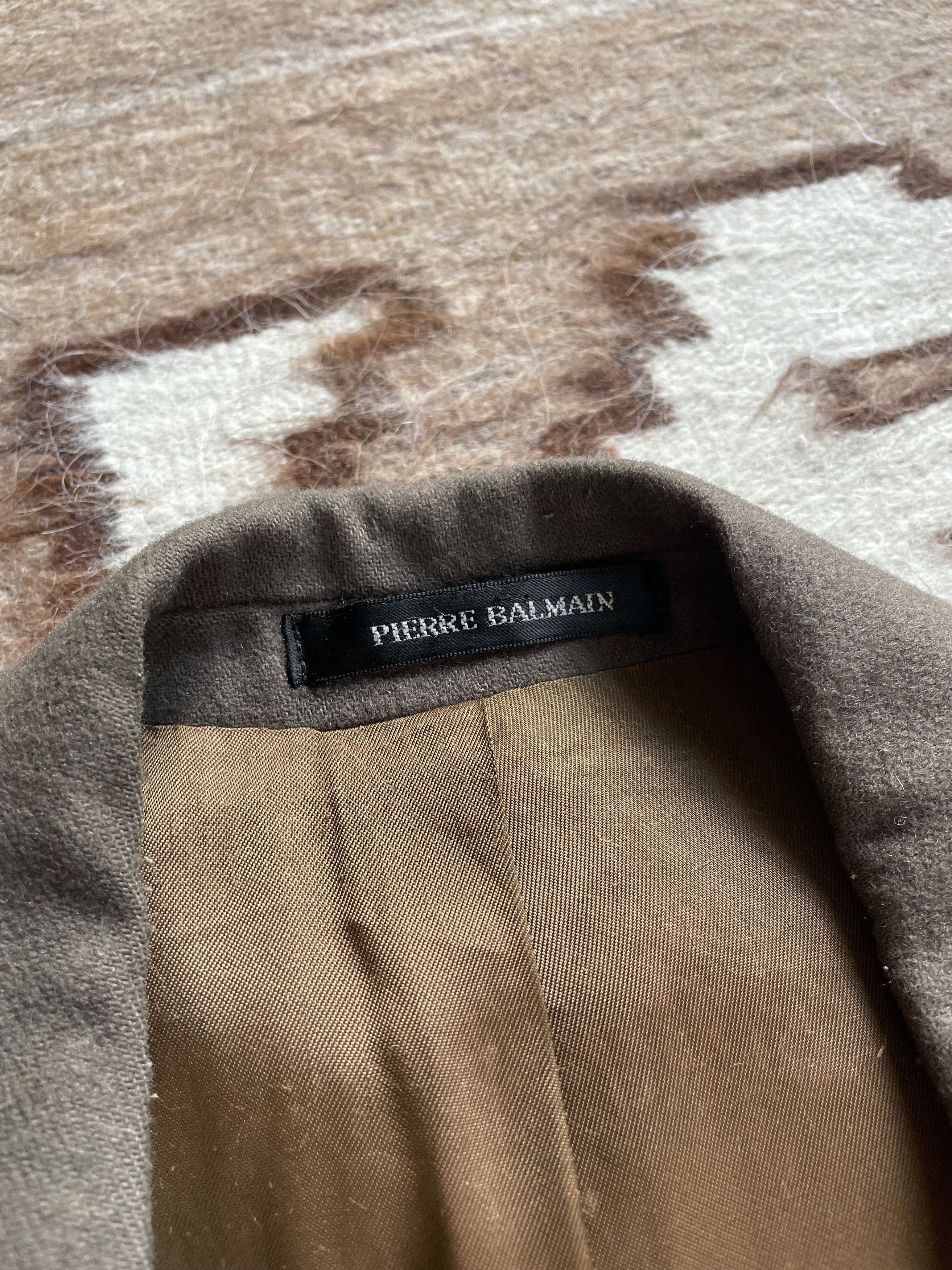Pierre Balmain Pierre Balmain Vintage Wool Blazer Jacket 7381AC Size US XL / EU 56 / 4 - 3 Thumbnail