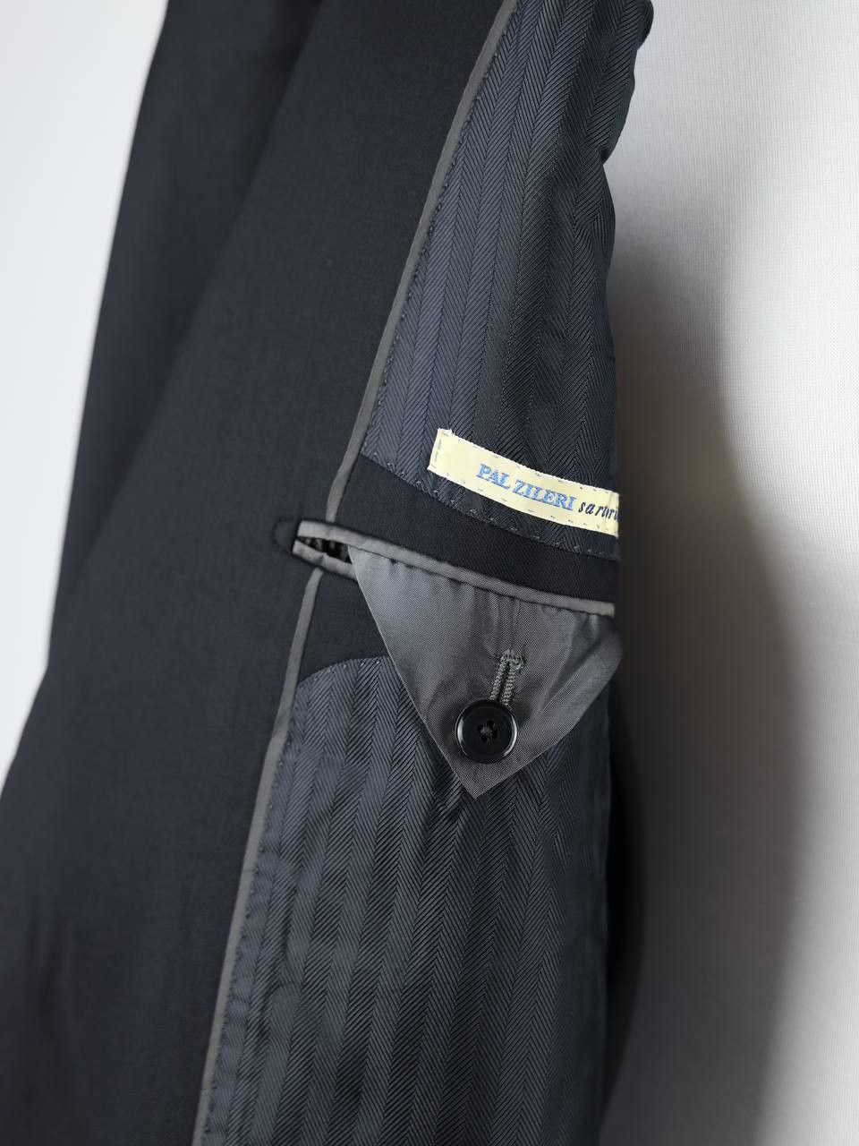 Pal Zileri PAL ZILERI Sartoriale black blazer jacket Size 54R - 9 Thumbnail