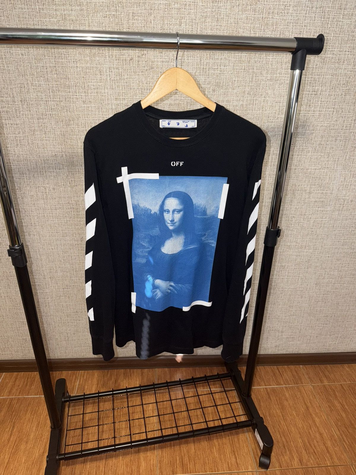 Off-White OFF-WHITE MONA LISA BLACK LONG-SLEEVE Size US M / EU 48-50 / 2 - 1 Thumbnail