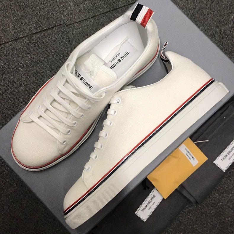 Thom Browne Thom Browne white shoes Size US 8 / EU 41 - 2 Thumbnail