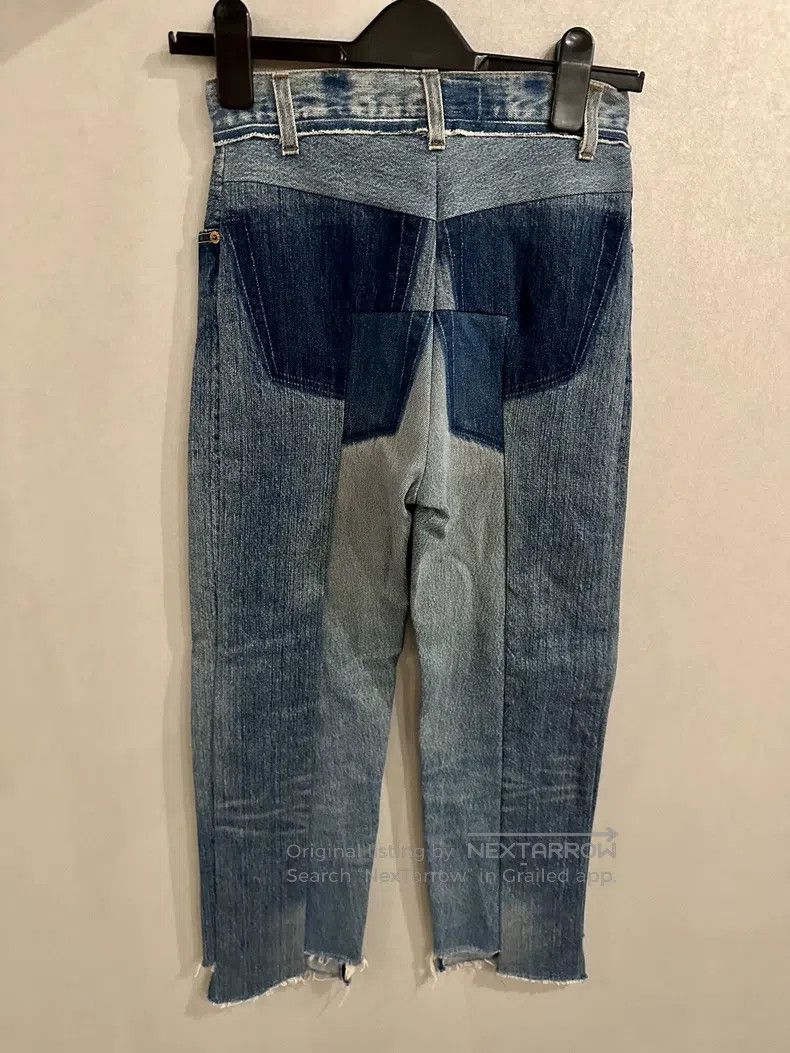 Vetements Vetements size XS Patchwork Deconstructed Denim Jeans Size US 27 - 2 Thumbnail