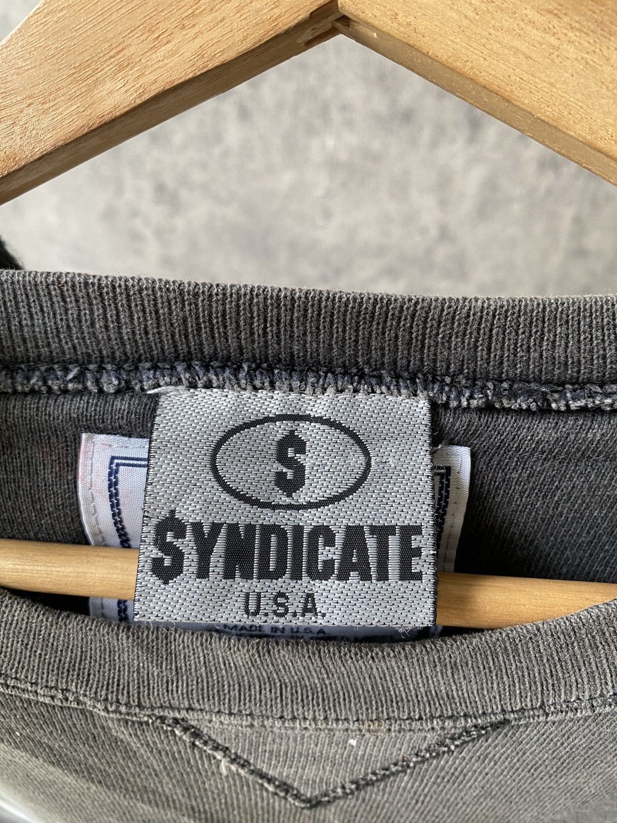 Rap Tees Vintage 90s Syndicate Rhyme Records ICE-T Rapper Sweatshirt Size US L / EU 52-54 / 3 - 14 Thumbnail