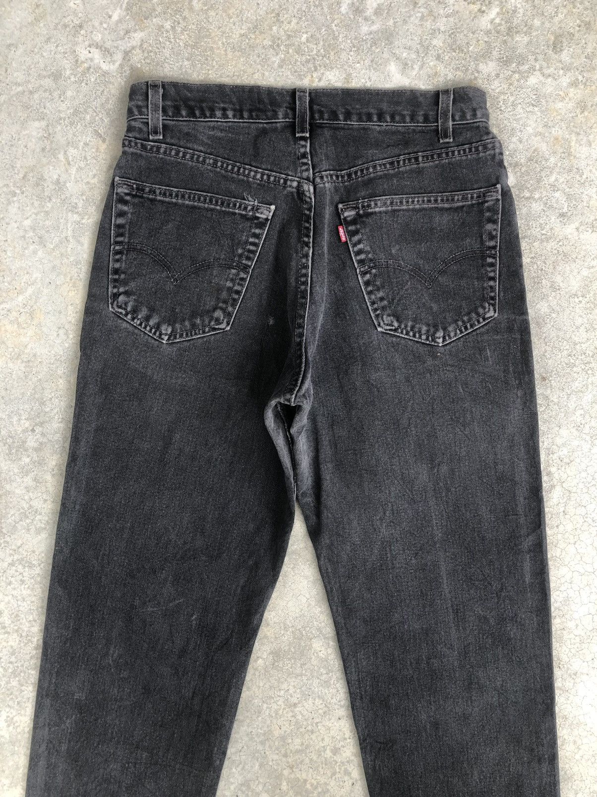 Levi's Y2k Levi’s 550 Distressed Jeans Relaxed Fit Size US 31 - 8 Thumbnail