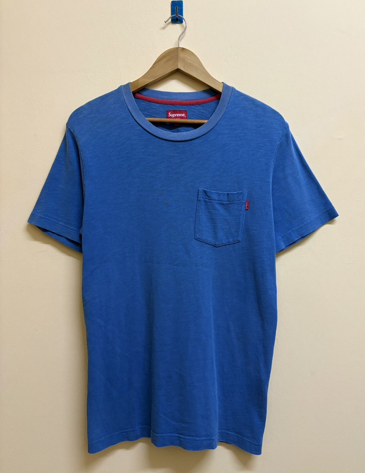 Supreme Supreme Blank Pocket Tee Size US S / EU 44-46 / 1 - 1 Thumbnail