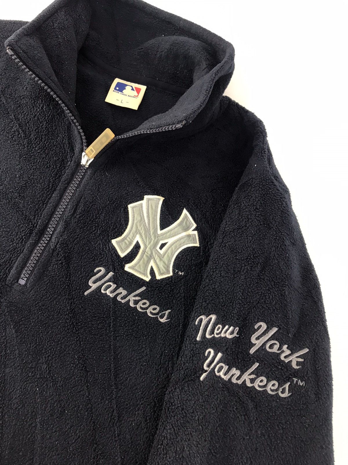 MLB MLB New York Yankees Half Zip Embroidery Logo Design Size US L / EU 52-54 / 3 - 5 Thumbnail