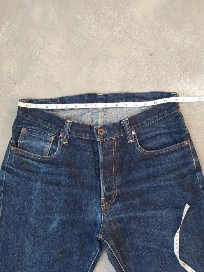 Japanese Brand × Jean × Vintage Vintage The Superior Labor Selvedge Redline Japan Jeans Size US 32 / EU 48 - 7 Thumbnail