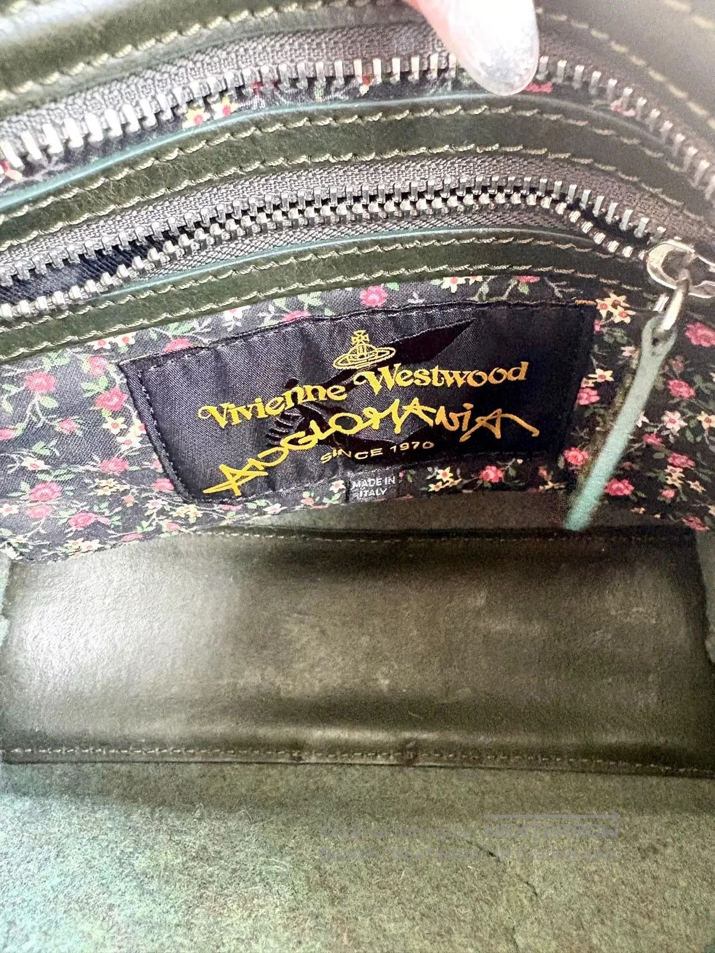 Vivienne Westwood vivienne westwood green felt shoulder bag. Size ONE SIZE - 9 Thumbnail
