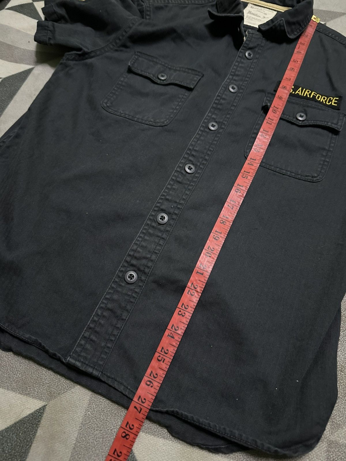 Japanese Brand Houston us air force shirts Size US XL / EU 56 / 4 - 9 Thumbnail