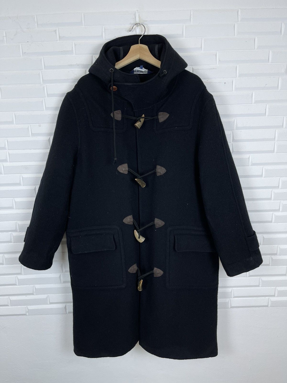 Polo Ralph Lauren TRUE VINTAGE POLO RALPH LAUREN HEAVY DUFFLE COAT Size US L / EU 52-54 / 3 - 1 Thumbnail