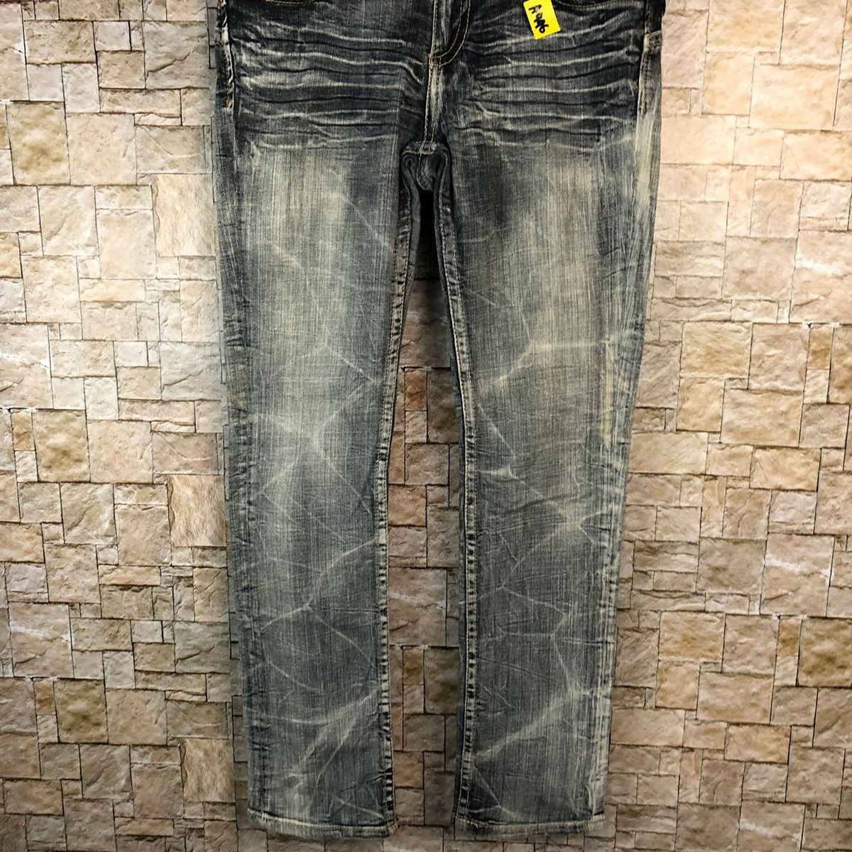 Japanese Brand Urban Crush faded Blue denim Jeans #A996 Size 30" / US 8 / IT 44 - 2 Thumbnail