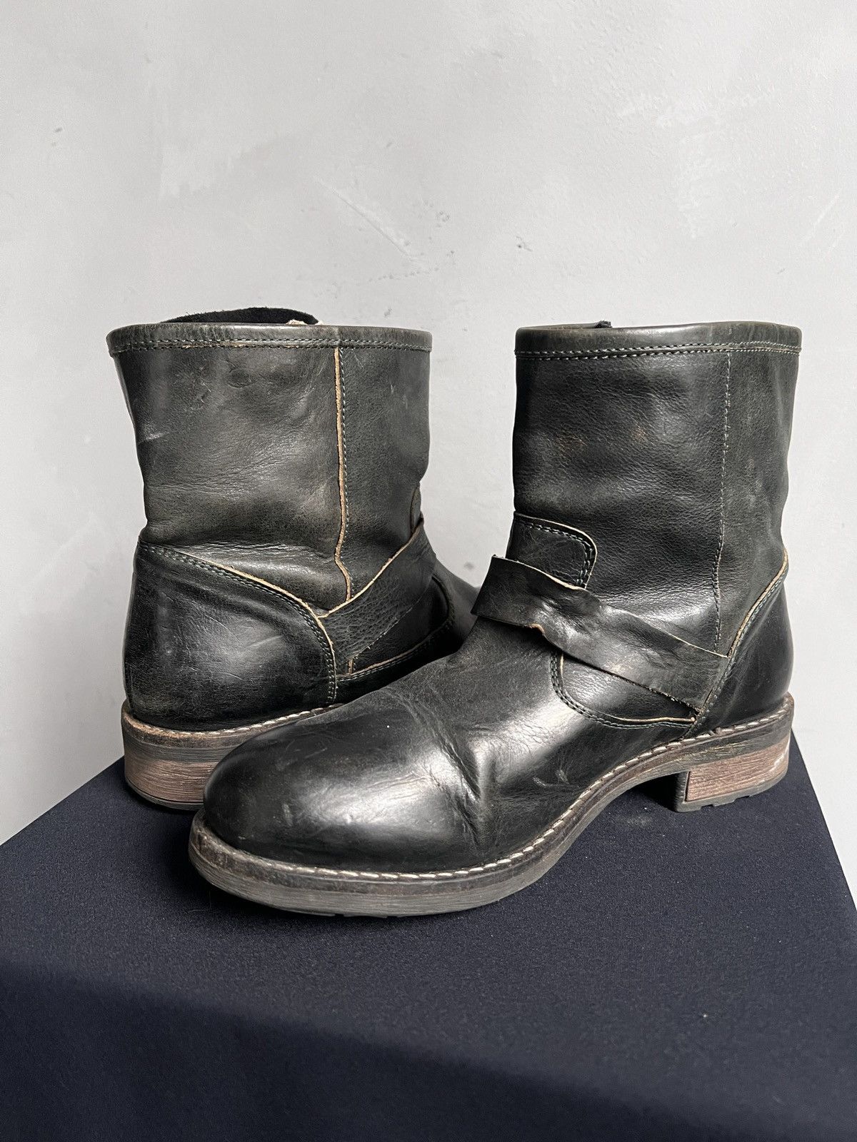 Guidi Moto style leather boots moto style hype hedi slimane y2k Size US 6.5 / EU 39-40 - 8 Thumbnail