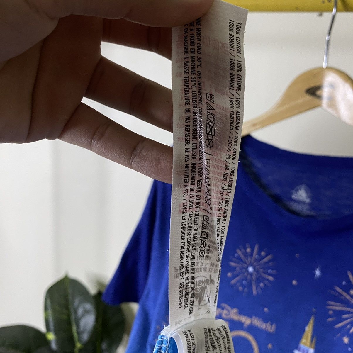 Disney × Vintage Y2K Walt Disney World 50th Anniversary Two Tone Tee Size US S / EU 44-46 / 1 - 5 Thumbnail
