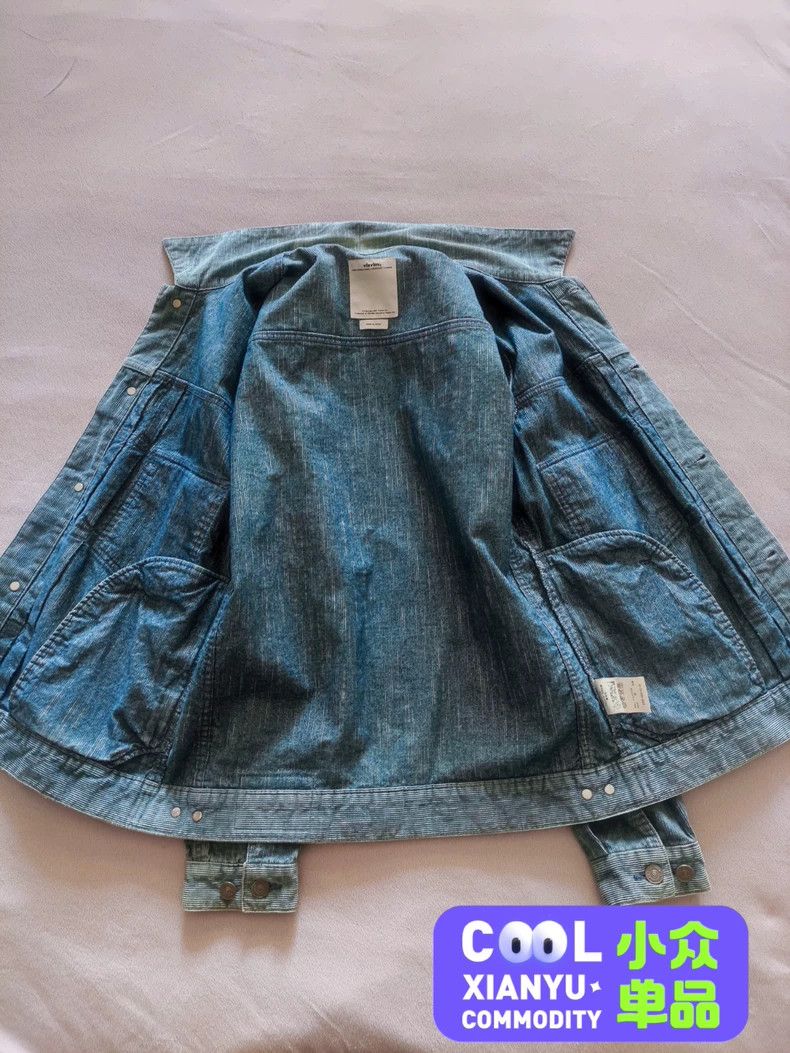 Visvim visvim Blue washed corduroy jacket 2506-Nextarrow Size US M / EU 48-50 / 2 - 3 Thumbnail