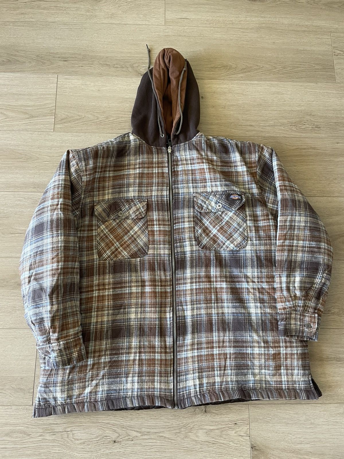 Vintage Vintage Dickies Flannel Work Jacket Grailed