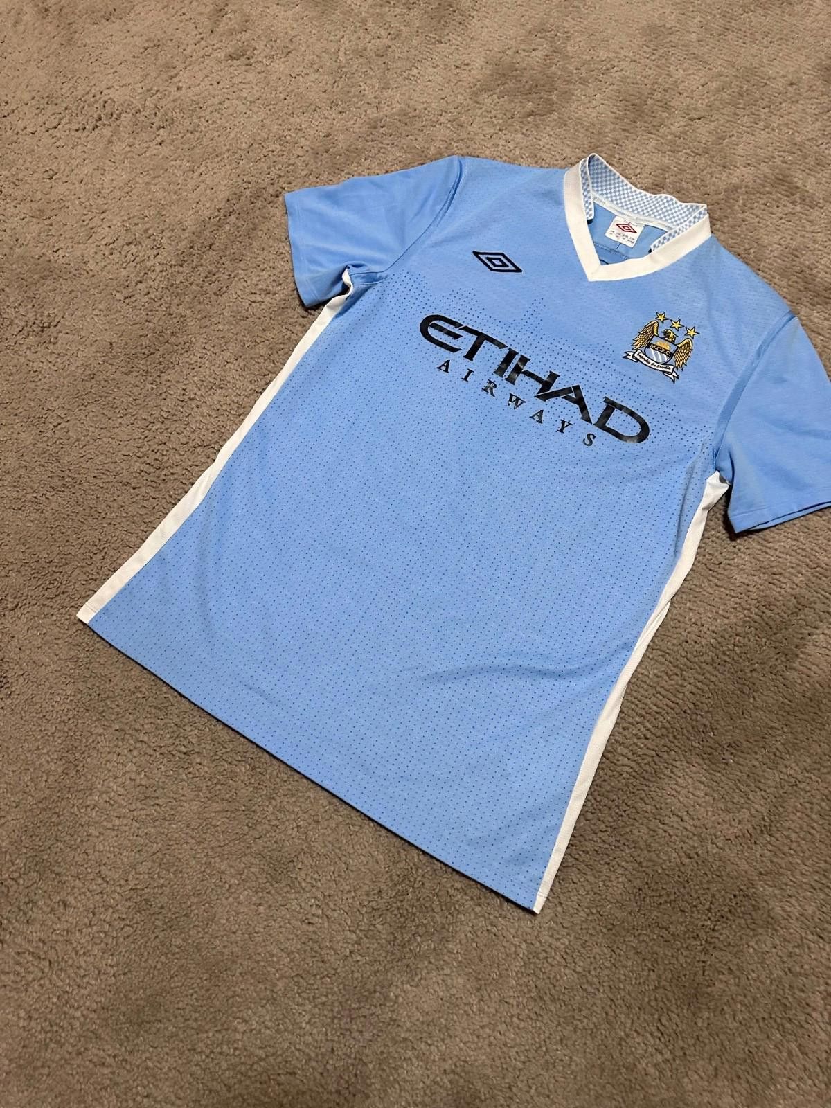 Umbro Umbro Manchester City 2011/12 Home jersey football Shirt Size US M / EU 48-50 / 2 - 2 Thumbnail