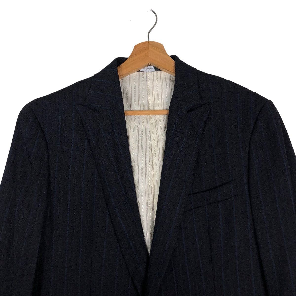 Dolce & Gabbana Vtg Pin Striped Dolce & Gabbana Double Breast Made in Italy Size US M / EU 48-50 / 2 - 3 Thumbnail