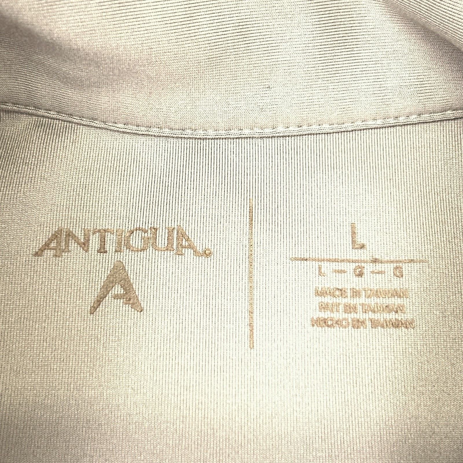 Antigua Las Vegas Raiders 1/4 Zip Shirt White NFL Antigua Tempo L Size US L / EU 52-54 / 3 - 5 Thumbnail