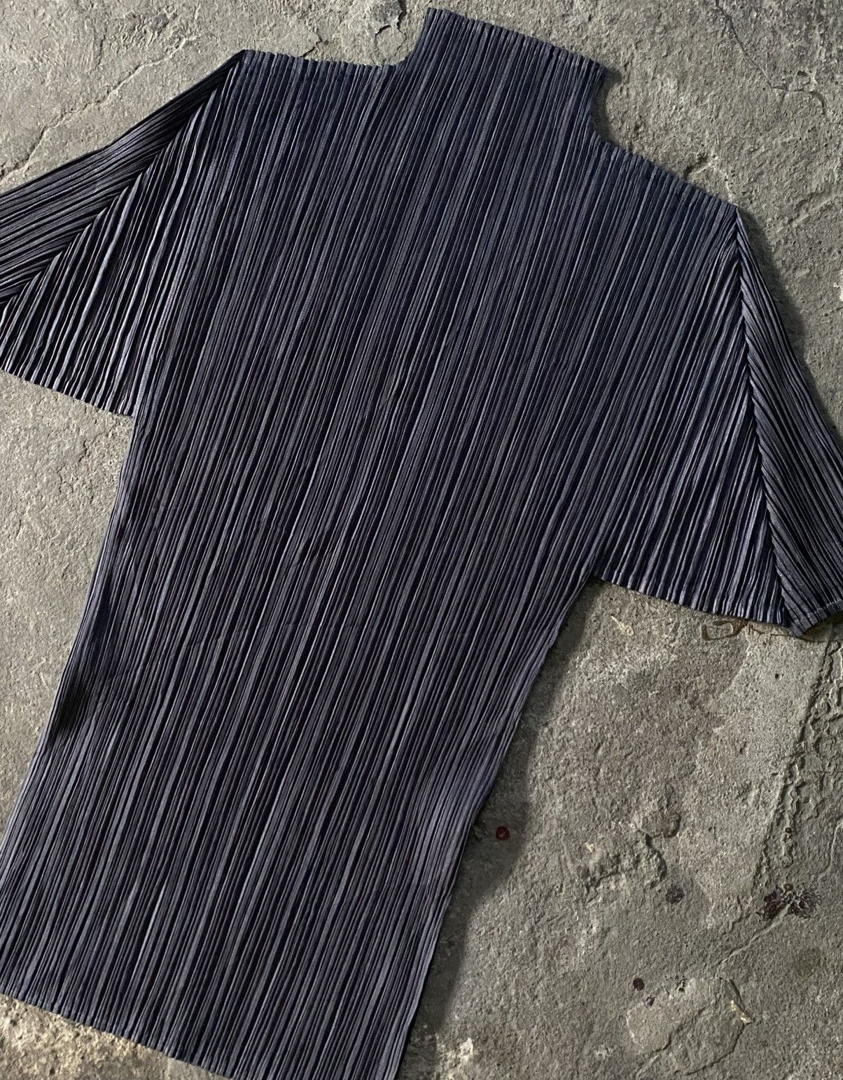 Pleats Please Issey Miyake Pleatse Please x Issey Miyake - Mock Neck Blouse Size M / US 6-8 / IT 42-44 - 4 Thumbnail