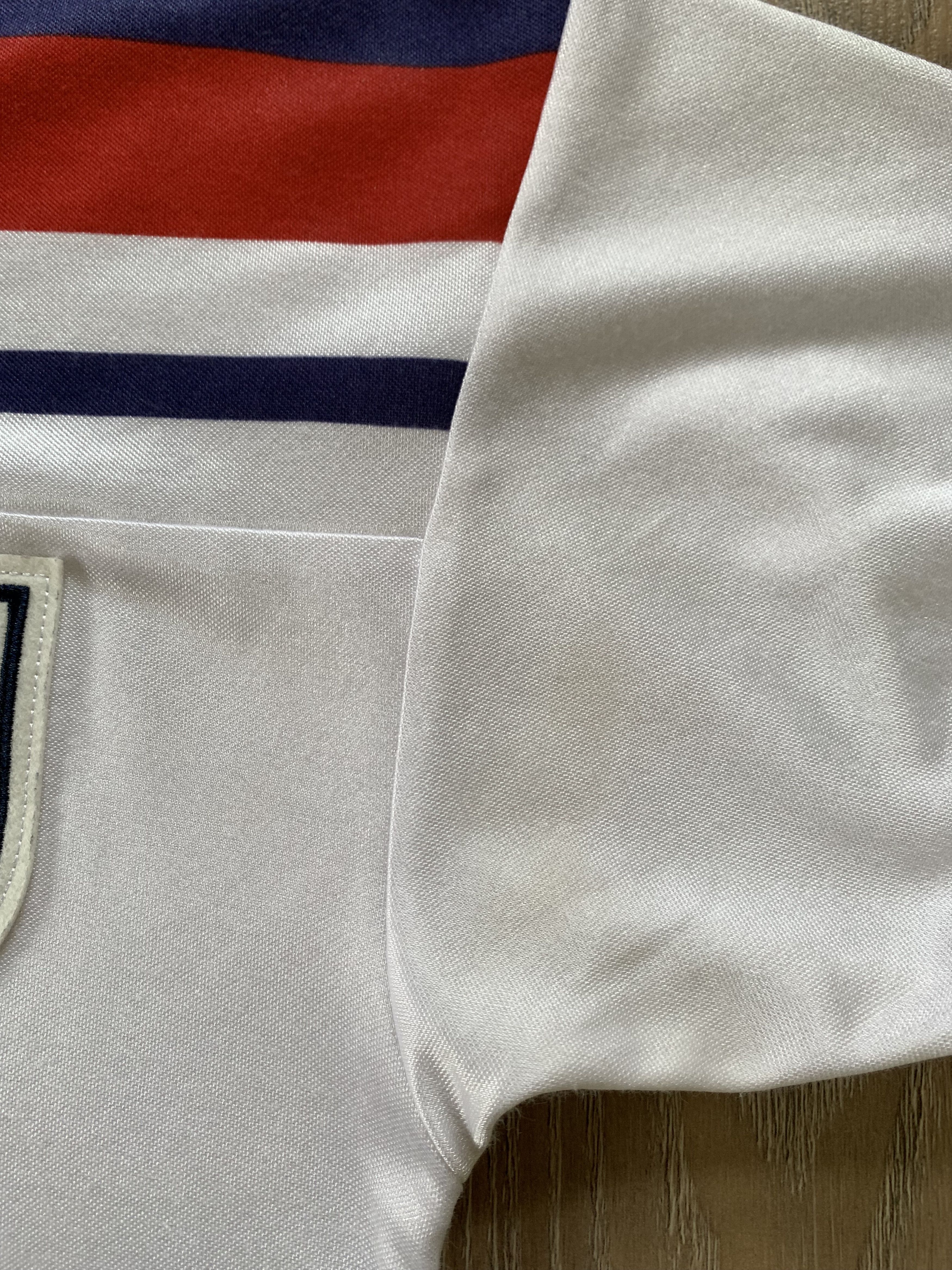 Vintage Vintage Score Draw England White T-Shirt Jersey Size US S / EU 44-46 / 1 - 8 Thumbnail