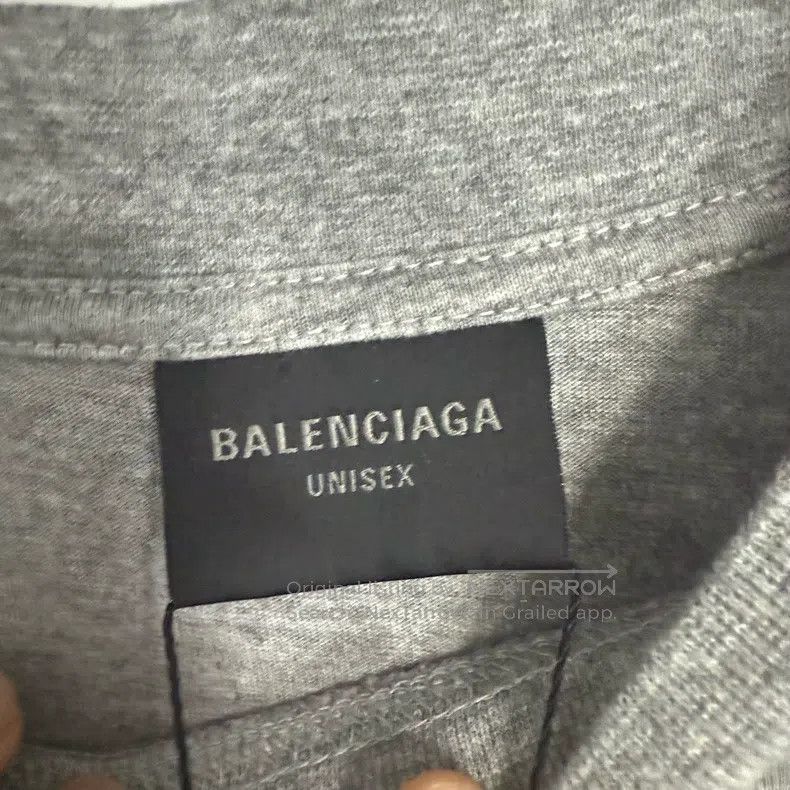 Balenciaga Balenciaga 25SS Cotton Tape Sticker T-Shirt Size US XXS / EU 40 - 3 Thumbnail