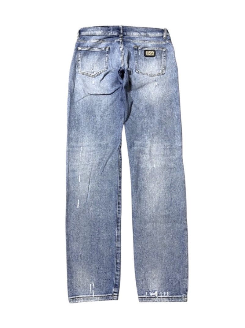 Dolce & Gabbana Dolce & Gabbana D&G Washed Torn Faded Jeans Denim Size US 30 / EU 46 - 1 Thumbnail
