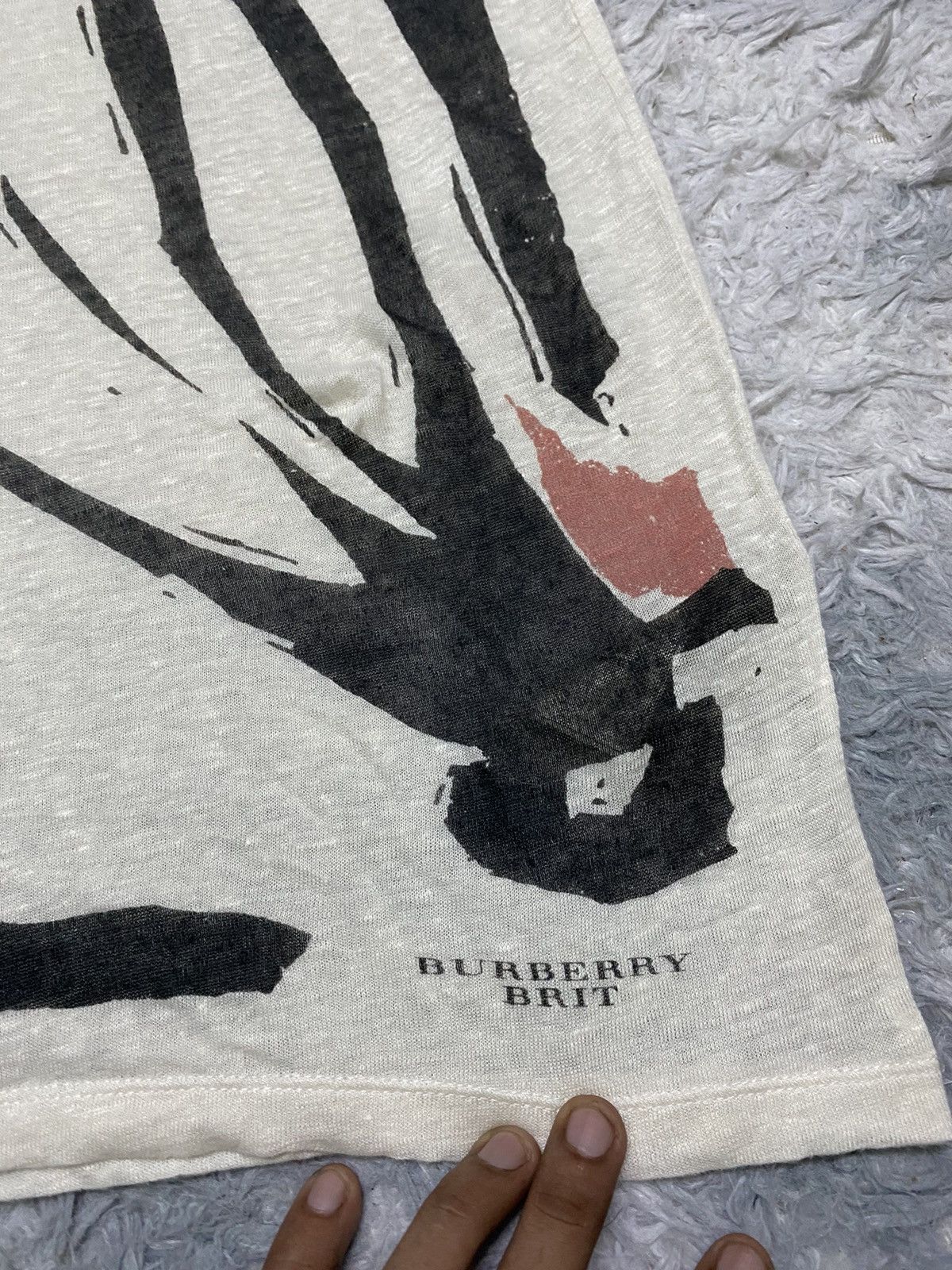 Burberry BURBERRY BRIT PAPERTHIN SHIRT RARE DESIGN Size XS / US 0-2 / IT 36-38 - 5 Thumbnail