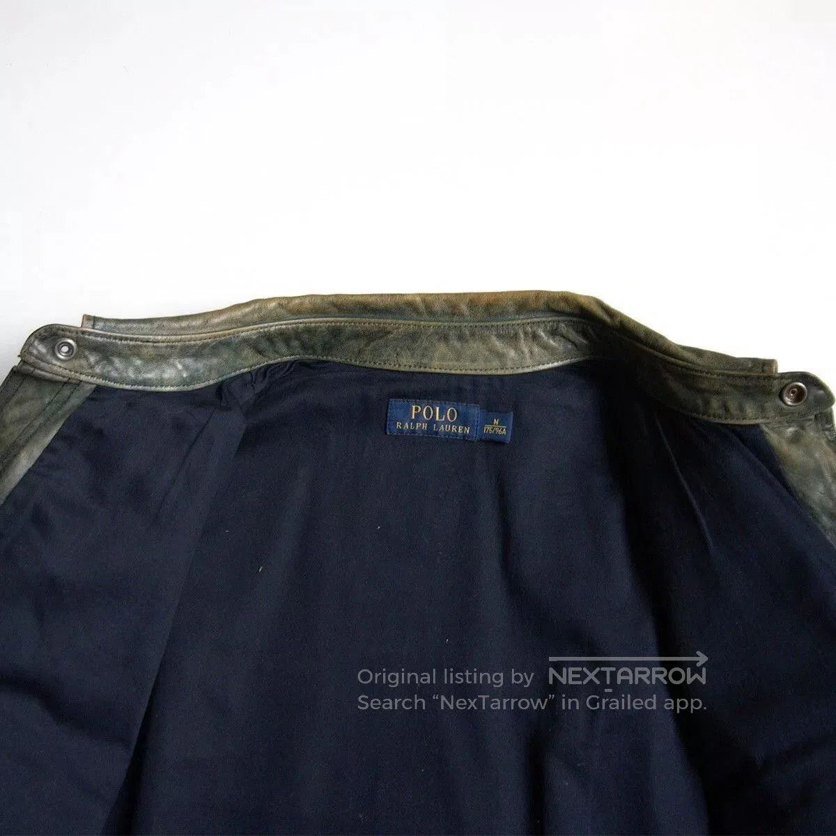 RRL Ralph Lauren ralph lauren heavy leather shirt jacket. Size US M / EU 48-50 / 2 - 5 Thumbnail