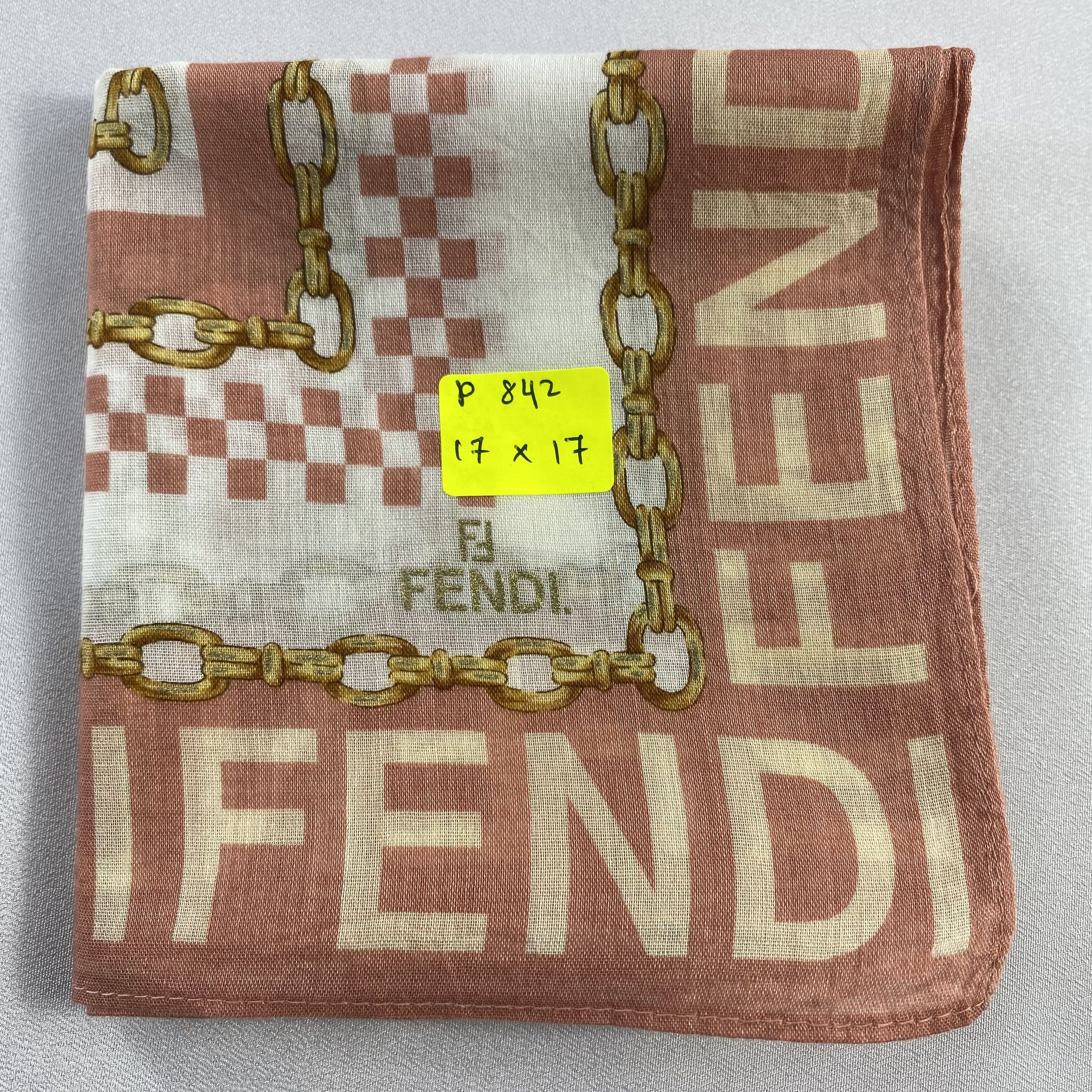 Vintage Fendi Handkerchief / Neckerchief / Bandana-P842 Size ONE SIZE - 6 Thumbnail