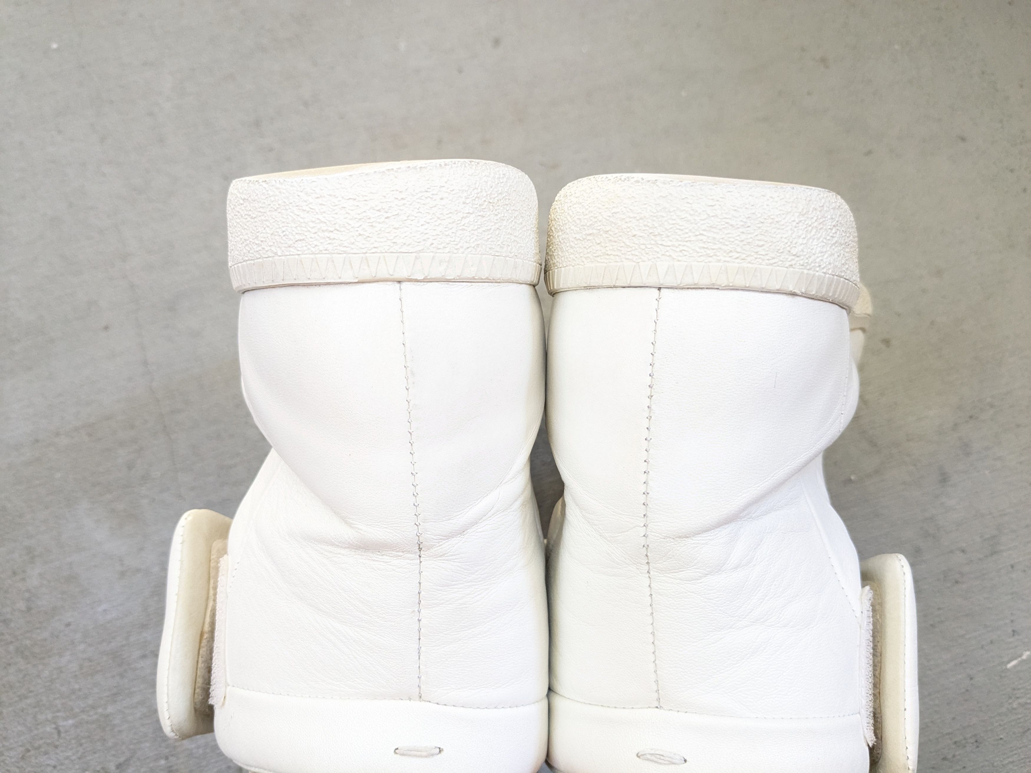Maison Margiela Maison Margiela Future White 9 42 Leather High Tops Size US 9 / EU 42 - 15 Thumbnail