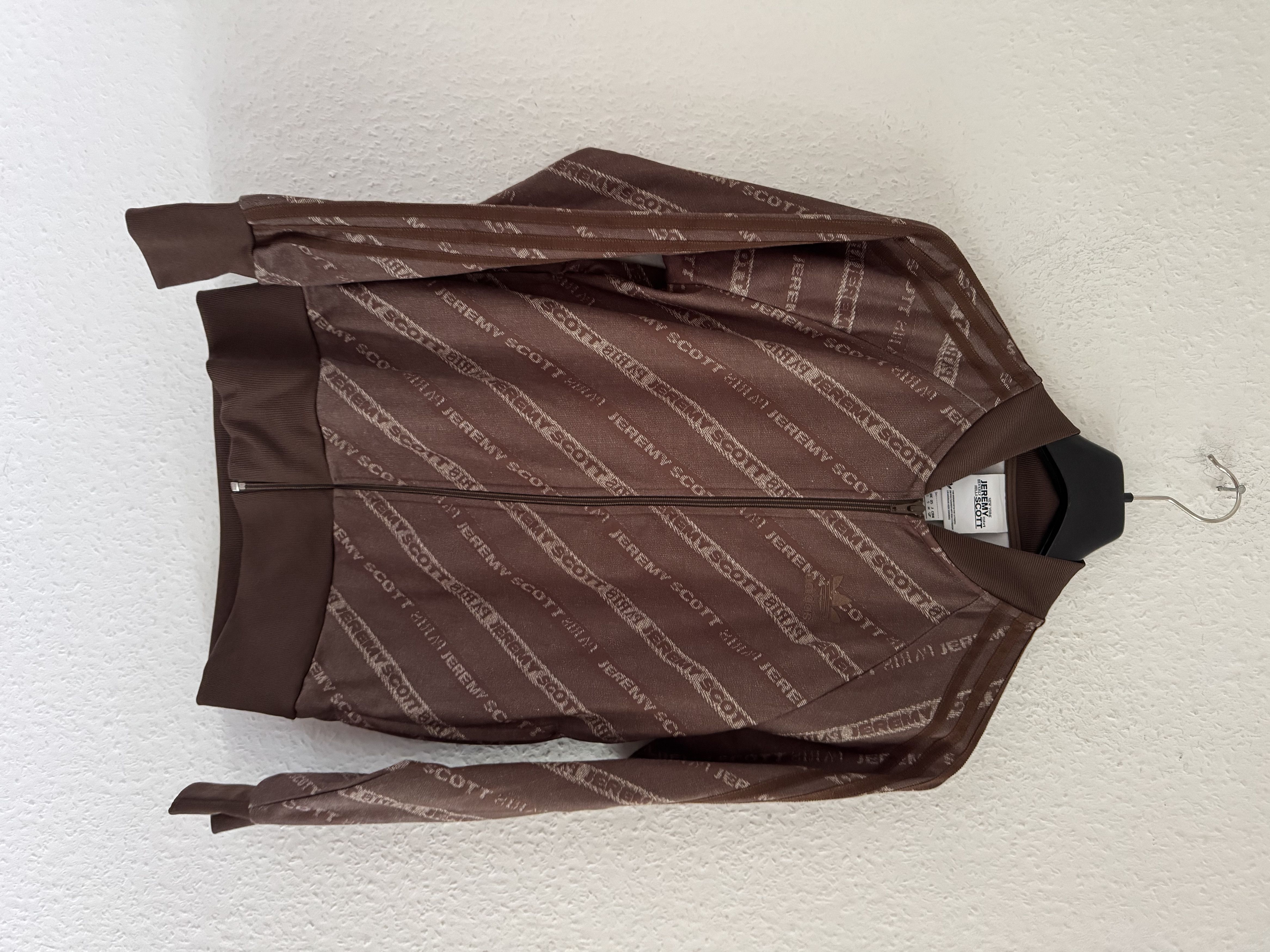 Adidas × Jeremy Scott Logo Tape Track Jacket Size US S / EU 44-46 / 1 - 9 Thumbnail