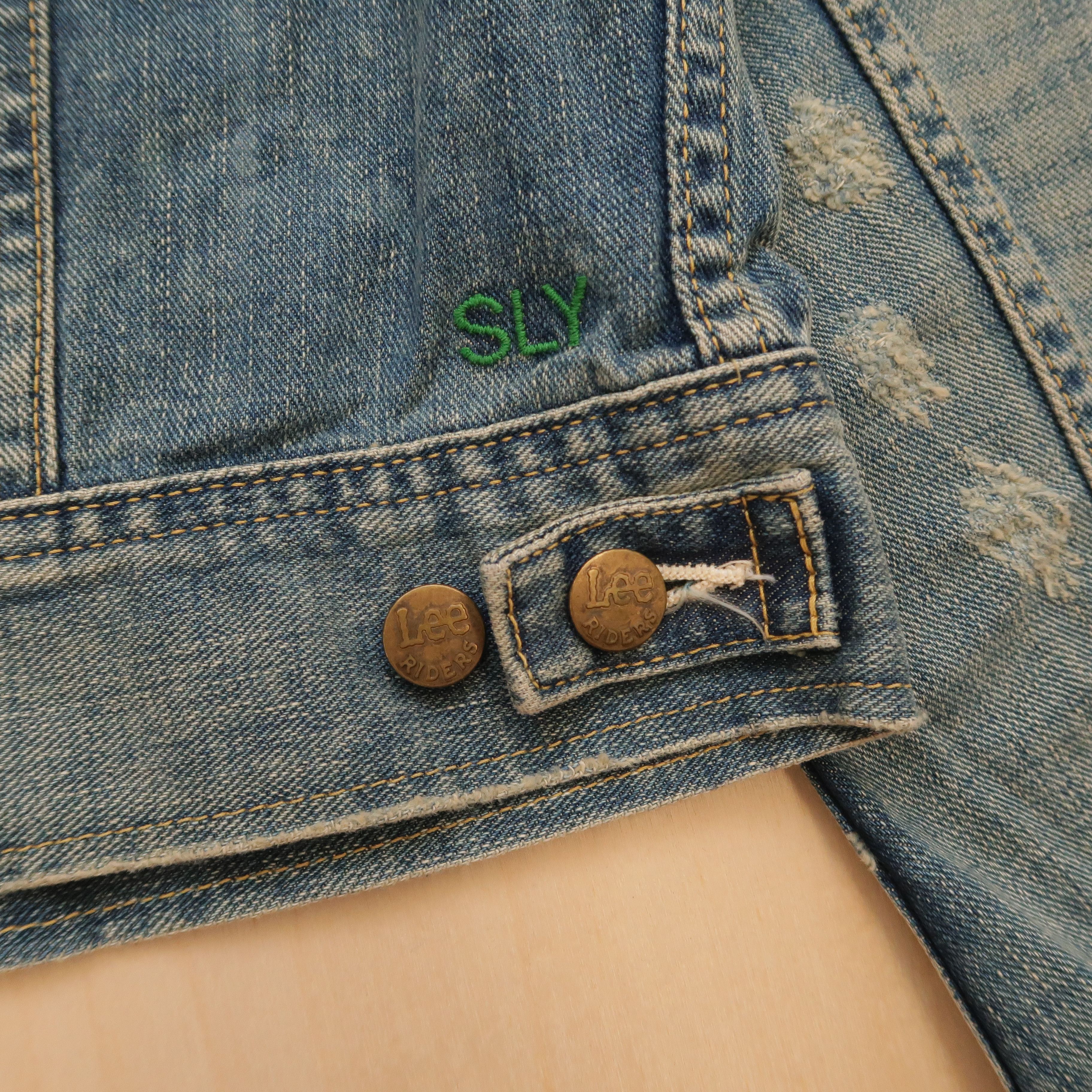 Japanese Brand Lee x Union Made x SLY Japan Distressed Cropped Jacket Size US S / EU 44-46 / 1 - 16 Thumbnail