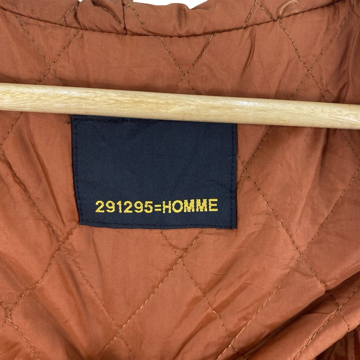 Vintage Vintage 291295=HOMME Fur Hood Geometric Camo Parka Jacket Size US L / EU 52-54 / 3 - 9 Thumbnail