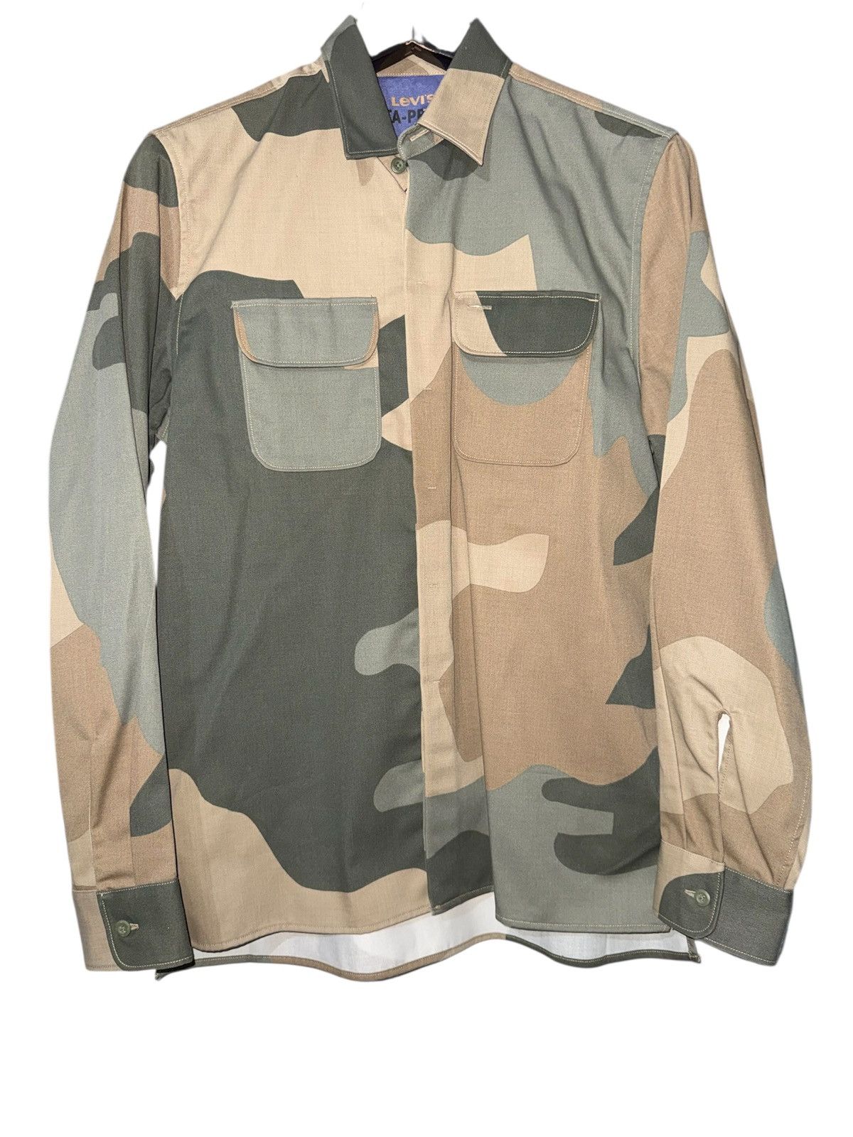 Levi's Sample Levi's Sta-Prest Camo Shirt Jacket Size US M / EU 48-50 / 2 - 1 Thumbnail